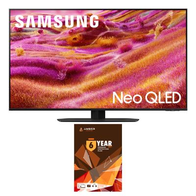 SAMSUNG QN43QN90FAFXZA 43 Inch Neo QLED 4K QN90F Vision AI Smart TV with 6 Year Amber Protection Plan (2025)