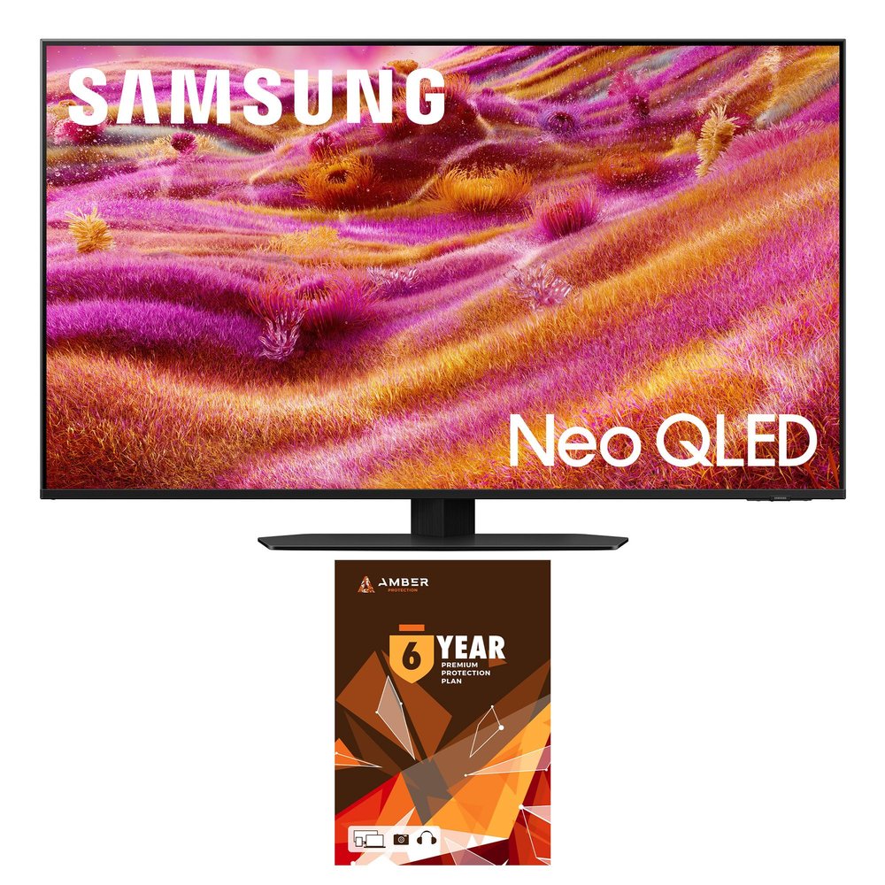 SAMSUNG QN43QN90FAFXZA 43 Inch Neo QLED 4K QN90F Vision AI Smart TV with 6 Year Amber Protection Plan (2025)