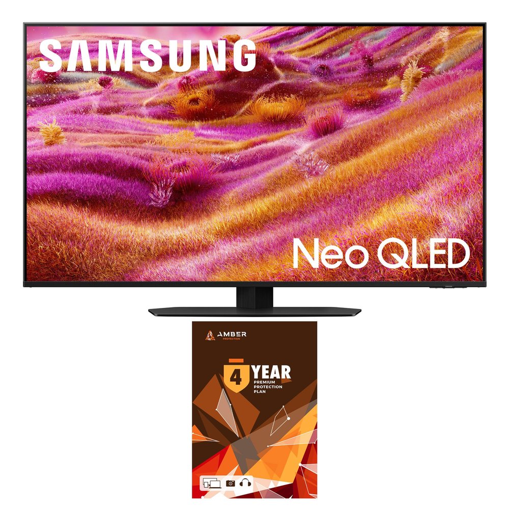 SAMSUNG QN50QN90FAFXZA 50 Inch Neo QLED 4K QN90F Vision AI Smart TV with 4 Year Amber Protection Plan (2025)