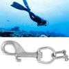 Scuba Diving Light Torch Camera Holder Keeper Single End Bolt Snap Clip D Ring Shackle Underwater Equipment for Diving Accessory view 4