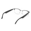 AI Translator Glasses, Efficient Smart Music Glasses Anti Blue Lens Lightweight for Business (Gray) view 3