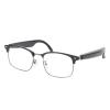 AI Translator Glasses, Efficient Smart Music Glasses Anti Blue Lens Lightweight for Business (Gray) view 4