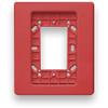 EG1TR Genesis EG1 Compact Wall Trim Plate, Red view 1