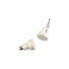 1076-M Recessed Steel Door Magnetic Contact with Wire Leads, 1" Diameter, SPDT, 1/2" Gap Size, Single Pole-Double Throw, Brown view 2