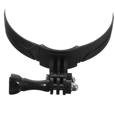 PRETYZOOM Motorcycle Helmet Chin Mount Kit Cameras Universal Helmet Holder Chin Strap Compatible and Other Cameras for Cycling and Riding