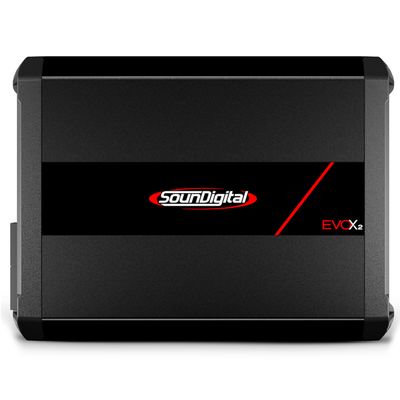 SounDigital EVOX2 5000.1-2 Ohms Monoblock 5000W RMS Bridged Power Car Amplifier
