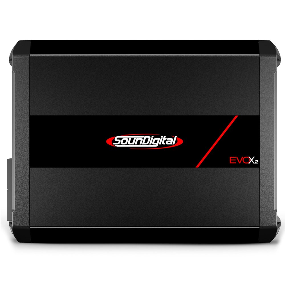SounDigital EVOX2 5000.1-2 Ohms Monoblock 5000W RMS Bridged Power Car Amplifier