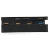 ANGGREK USB Hub, USB Multifunction USB Extension Charger with High Speed LED Indicator for Slim Game Console view 1