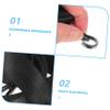DOITOOL 4pcs Camera Backpack Shoulder Straps Adjustable Straps Clips for Camera and Computer Padded Ergonomic Design view 3