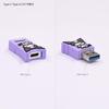 (Gourmandise) Gourmandies Sanrio Characters USB Type-C to A Converter Adapter, Chromi, SANG-515KU view 4