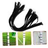 BESPORTBLE 10pcs Hook and Straps for Soccer Goal Net Fixing Tie Strips Easy to Install Strong Adhesion Reusable and Fasteners view 1