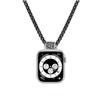 Compatible with Apple iWatch Series 10, Ultra 2/Ultra Watch Necklace Pendent Clip Keychain for Apple iWatch Series 9 8 7 6 5 4 3 2 1 38mm 40mm 41mm 42mm 44mm 45mm 46mm 49mm Pocket Watch Strap Holder (38/40/41/42(series 10)-black) view 1