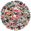 100pcs Pug Stickers - Kawaii Dog Sticker for Adults, Phone Waterproof Decals for Water Bottles Laptop Luggage Computer Scrapbooking Teens Adult Girls Kids Funny Party Birthday Decorations view 1