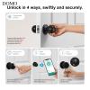 DOMO 4 in 1 Biometric Door Lock Fingerprint Door knob with Keypad, Auto Door Lock and Electronic Door Knob view 2