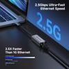 #1 Cable Matters 1-Pack USB C to 2.5Gb Ethernet Adapter, 2.5 Gigabit Network Speed, USB C to Ethernet Adapter #2 2-Pack 10Gbps USB to USB C Adapter for Fast Charging & High-Speed Data Transfer view 3
