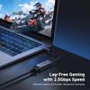 #1 Cable Matters 1-Pack USB C to 2.5Gb Ethernet Adapter, 2.5 Gigabit Network Speed, USB C to Ethernet Adapter #2 2-Pack 10Gbps USB to USB C Adapter for Fast Charging & High-Speed Data Transfer view 4