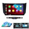 PHEZEN Double Din Car Stereo Radio Fit for Sentra Sylphy 2012-2018, Android13.0 2+32GB 10 Inch Vehicle Audio Receivers with Carplay/Android Auto WiFi GPS Navigation BT USB with Carplay Screen view 1