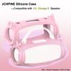 JCHPINE Silicone Case for JBL Charge 6 Portable Speaker, Protective Cover for JBL Charge 6 Pro AI Sound Speaker Accessories (Pink Case) view 2