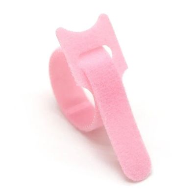 50pcs Releasable Cable Ties Plastics Fastening Reusable Cable Tie Straps Nylon Wrap Zip Bundle Bandage Tie(Pink,300mm)