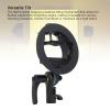 Flash Bracket for Mount Plastic Metal Round Head Flash Holder Bracket for V1 V860II TT350 AD400Pro AD200Pro view 3