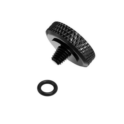12MM Brass Concave Shutter Release Button Camera Repair Rubber Ring for Fujifilm for Sony Black