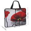 AQRJLPM Beautiful Poppy Flower Laptop Bag Durable Laptop Sleeve Water-Resistant Notebook Bag for Computer Or Tablet view 3