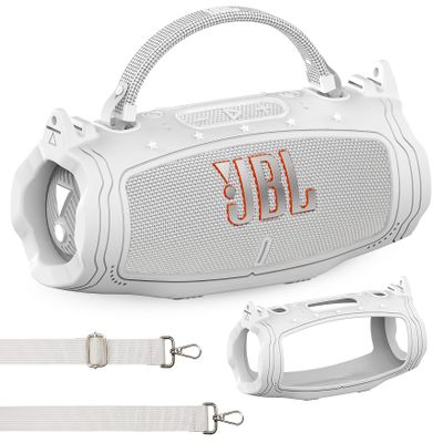 JCHPINE Silicone Case for JBL Charge 6 Portable Bluetooth Speaker