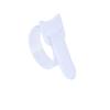 50Pcs Nylon Fastening Cable Ties Adjustable Cord Ties, Cable Management Straps Hook Loop Cord Organizer Wire Ties Reusable(White,12x150mm) view 1