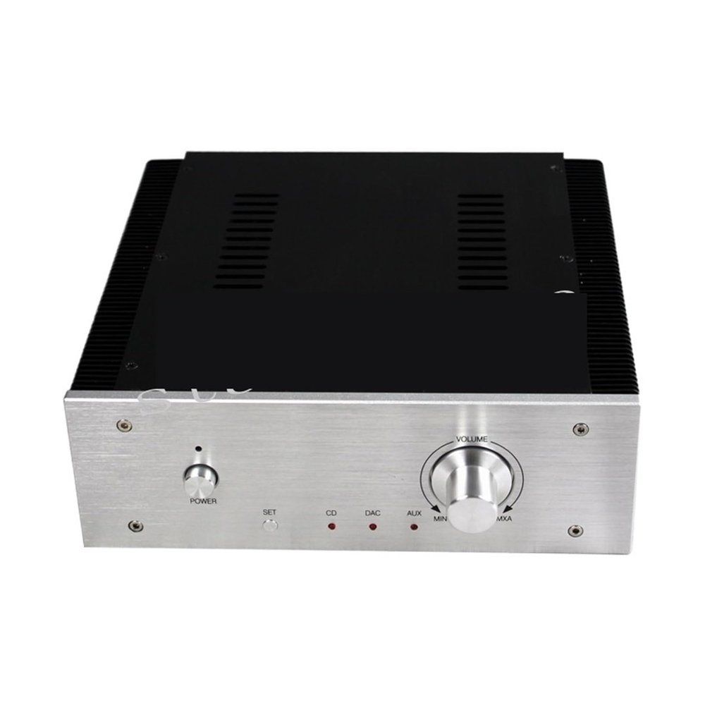 L6AS0F7 260 * 270 * 90mm CJ0014 All Aluminum Power Amplifier Case Class A Preamplifier Chassis Vacuum Tube Amplifier Chassis Shell Box