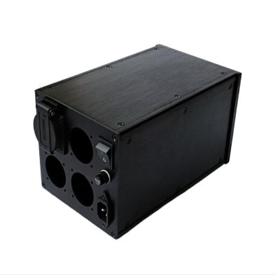 L6AS0F7 BZ1614 Multi Purpose All Aluminum European Standard Power Supply Chassis Isolation Transformer Housing EU Socket Case