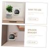 balacoo Punch- Wall Mount Compatible Rack Easy Install Bracket Wall-Mounted Storage for Voice Box view 3