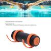 CCYLEZ IPX8 Waterp roof MP3 Player for Swimming, 8GB Memory, 8H Playback, Includes Water Proof Earphones, Aluminum Shell, for Diving, Running, Surfing, Sports (Black) view 3