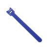 50pcs Releasable Cable Ties Plastics Nylon Hook Loop Wrap Zip Bundle Fastener Straps Detachable T-Type Wire Organizer(Blue,150mm) view 1