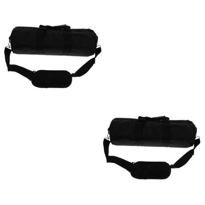 TEHAUX 2pcs Portable Photographic Bag Metal Ring Buckle Tripod Stand Bag 180 Degree Rotatable