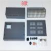 L6AS0F7 310 * 210 * 60mm Iron Gray Painted Power Amplifier Case Grille Chassis EL34/6P3P/EL84 Vacuum Tube Amplifier Chassis Shell Box(B) view 2
