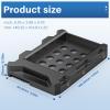 EJAY 2.5 to 3.5 Hard Drive Adapter for SSD/HDD, SATA III Mounting Bracket with with Cooling Vents, Fits 7/9.5/12.5mm Hard Drives, 1 Pack view 3