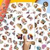 100pcs Beagle Stickers Waterproof Decals for Water Bottles Laptop Luggage Computer Scrapbooking Teens Adults Girls Funny Party Birthday Decorations view 3