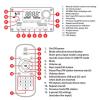 240W BT5.0 Amplifier Decoder Board Lossless MP3 WMA WAV FLAC APE Audio Formats Support MMC SD MMA Storage Card & U-Disk view 4