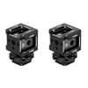 BGNing Triple Cold Shoe Mounting Bracket, 1/4 Inch Screw Adapter, Microphone Holder for Flash Monitor Video Microphone (2 pcs) view 1
