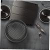 balacoo 8 Inch Car Speaker Grill Covers Subwoofer Protective Mesh Net for Automotive Sound System Universal Fit Random Style view 3