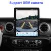 12.1" QLED Radio for Jeep Wrangler JL Unlimited 4xe Upgrade,Fit 2018-2023,8Core CPU,CarPlay Android Auto Ready,Support 4G LTE,Touch Screen Stereo,Support OEM Camera view 4