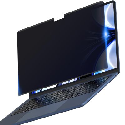 Privacy Screen for MacBook Air 13.6 Inch (20252022, A2681 A3113 A3240),Reusable Adhesive Wide-angle privacy Filter, High Light Transmission, Slim Fit, Easy to Wash & Removable- Matte
