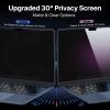 Privacy Screen for MacBook Air 13.6 Inch (20252022, A2681 A3113 A3240),Reusable Adhesive Wide-angle privacy Filter, High Light Transmission, Slim Fit, Easy to Wash & Removable- Matte view 3