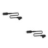 Angoily 2pcs Scart to Video Converter Cable Audio Video Scaler Scart Cord for Standard Definition Signal Conversion view 1