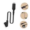 Angoily 2pcs Scart to Video Converter Cable Audio Video Scaler Scart Cord for Standard Definition Signal Conversion view 2