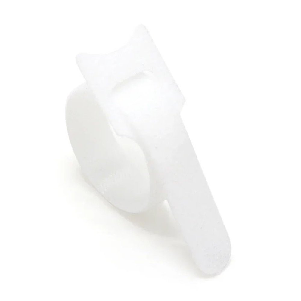 50pcs Releasable Cable Ties Plastics Fastening Reusable Cable Tie Straps Nylon Wrap Zip Bundle Bandage Tie(White,150mm)