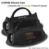 JCHPINE Silicone Case for JBL Charge 6 Portable Speaker, Protective Cover for JBL Charge 6 Pro AI Sound Speaker Accessories (Black Case) view 2