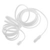 KICHOUSE 3m Extended Phone Extension Cord for UK Landline Phones Modem Fax Home Office British Style No Tools Needed view 1