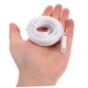 KICHOUSE 3m Extended Phone Extension Cord for UK Landline Phones Modem Fax Home Office British Style No Tools Needed view 4