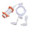 FOSA Swimming Water Proof MP3 Player, HiFi Music Player with Water Proof Earphones for Swimming and Diving. Adjustable Strap Secure to Goggles or Swimsuit Strap. (Silver) view 1